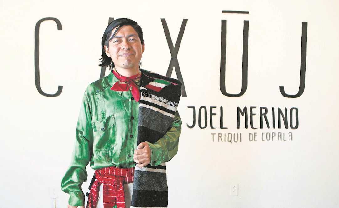 El pintor Joel Merino confía más en los proyectos de colaboración ciudadana y en acciones como el tequio.