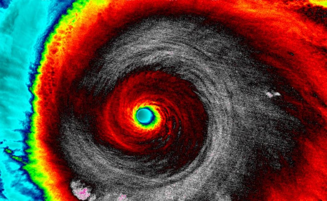 La tormenta en el Pacífico tuvo justo los ingredientes necesarios. Foto: NASA