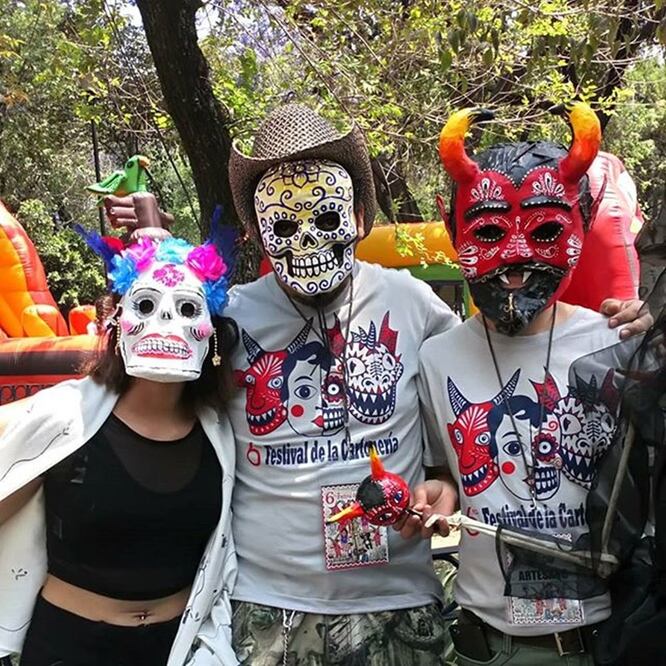 La Quema de Judas es parte del Festival de la Cartonería / Foto: Colectivo Cartoneros de la Ciudad de México