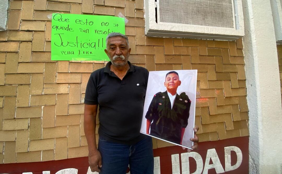 Abuelo acusa muerte de su nieto en campamento militarizado; denuncia golpes y encubrimiento. Foto: Juan Carlos Williams