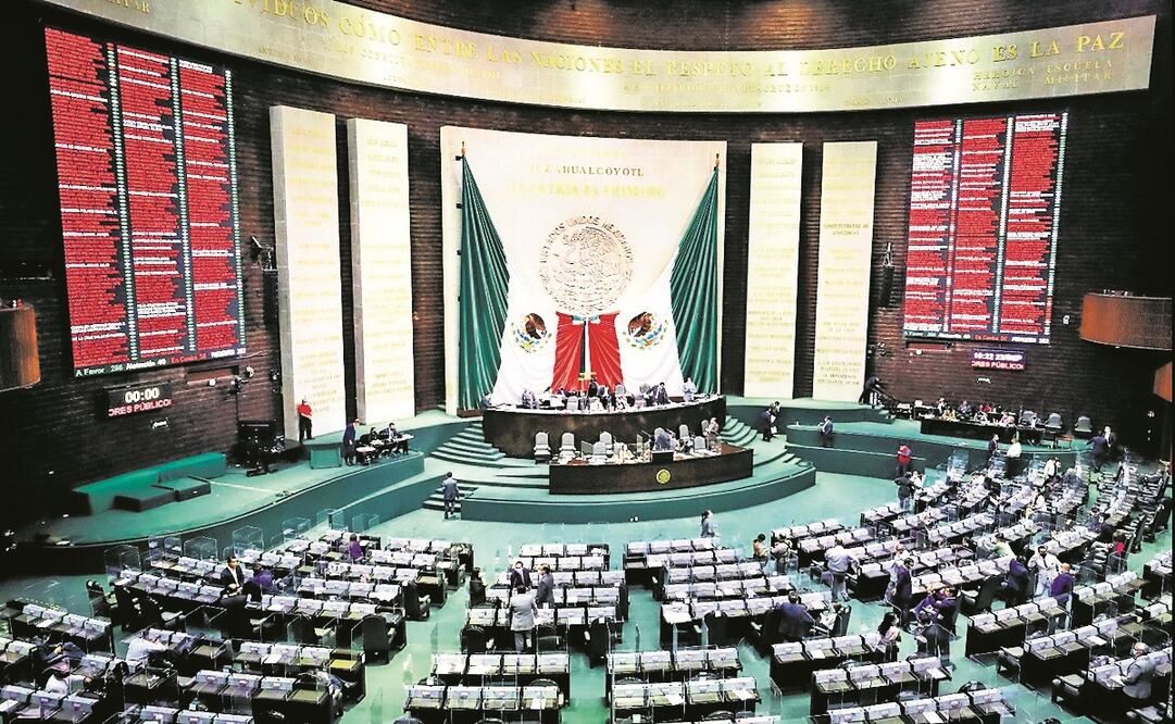 La 65 Legislatura de la Cámara de Diputados iniciará labores parlamentarias el próximo miércoles 1 de septiembre. Foto: Archivo/ EL UNIVERSAL. 
