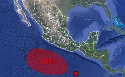 Ciclón tropical "Alvin" podría formarse en el Pacífico, alerta Conagua; ¿Qué estados afectaría?