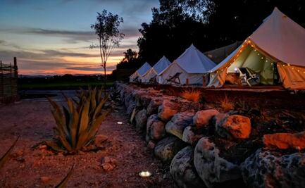 Glamping: 6 lugares para acampar con estilo cerca de CDMX