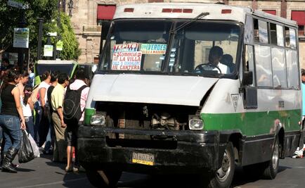 Sufre 35% robo en transporte público