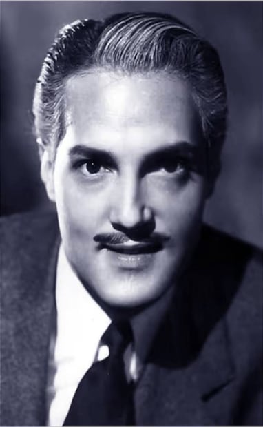 Retrato de estudio del actor Roberto Cañedo. ESPECIAL.