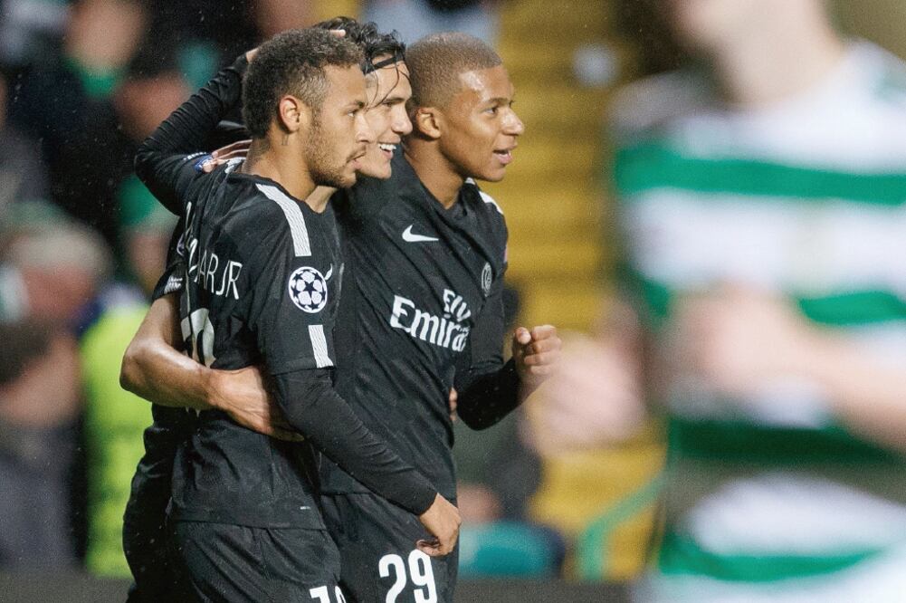 Neymar, Cavani y Mbappé, el poder ofensivo de los parisinos (ROBERT PERRY. EFE)