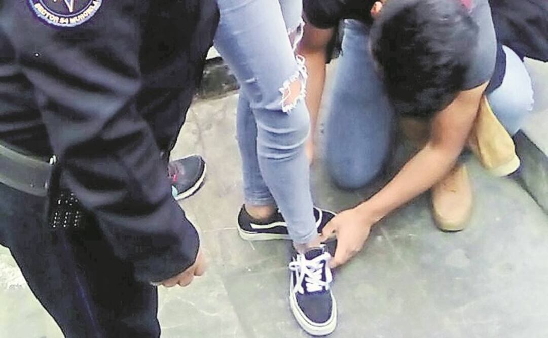 He c h o s . El 12 de febrero Katerin fue herida al resistirse a un asalto en las escaleras del Metro Cuatro Caminos (ARCHIVO. EL UNIVERSAL)