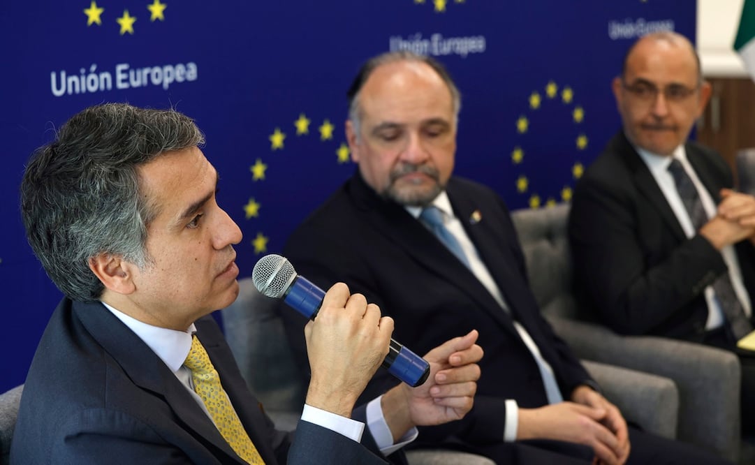 Embajador de la UE en México, Francisco André. . Foto: EFE.