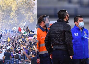 Alcaldía Coyoacán cuida un estadio vacío e ignora desmanes afuera de CU