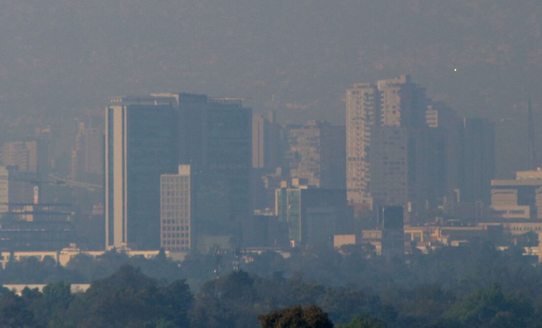 CDMX presentan mala calidad del aire