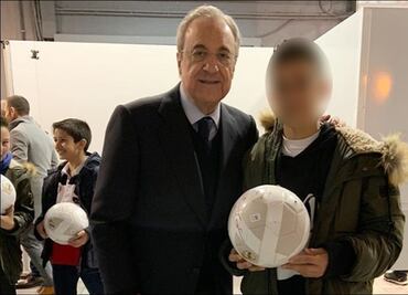 Florentino Pérez se hará cargo del hijo de "La Perla" Reyes