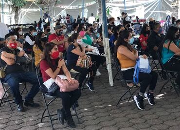 Termina jornada de vacunación contra Covid-19 en Parque Naucalli