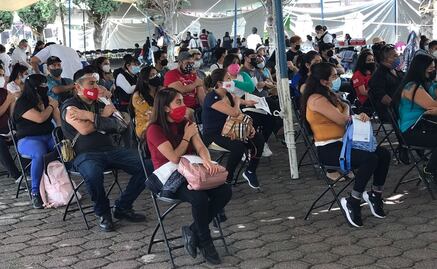 Termina jornada de vacunación contra Covid-19 en Parque Naucalli 