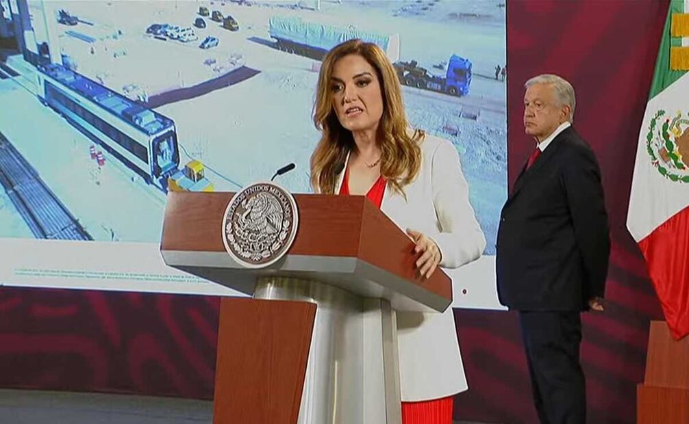 Maite Ramos, directora de Alstom México. Foto: captura de pantalla