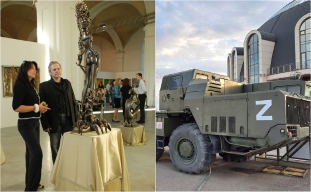 De curadores a voluntarios del ejército ucraniano