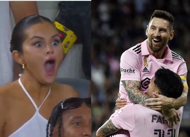 VIDEO: Messi provoca épica reacción de la cantante Selena Gómez con una jugada dentro del área