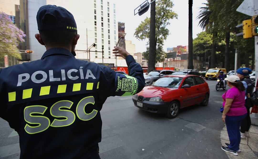 Policias de tránsito. Foto: Archivo/ EL UNIVERSAL.