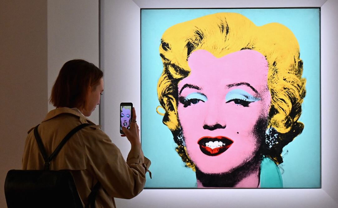 Shot Sage Blue Marilyn. Foto: AFP/Angela Weiss