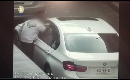 Caen tres sujetos por asalto a automovilista en la Cuauhtémoc