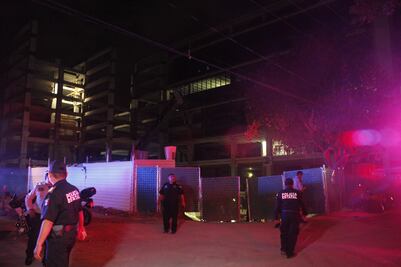 Fallecen cuatro por derrumbe en construcción en Mérida