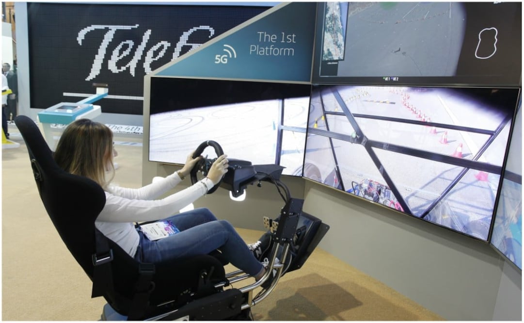 Esta experiencia muestra la fiabilidad, la alta capacidad de transmisión de datos y baja latencia de las redes 5G, elementos clave para la conducción remota de coches