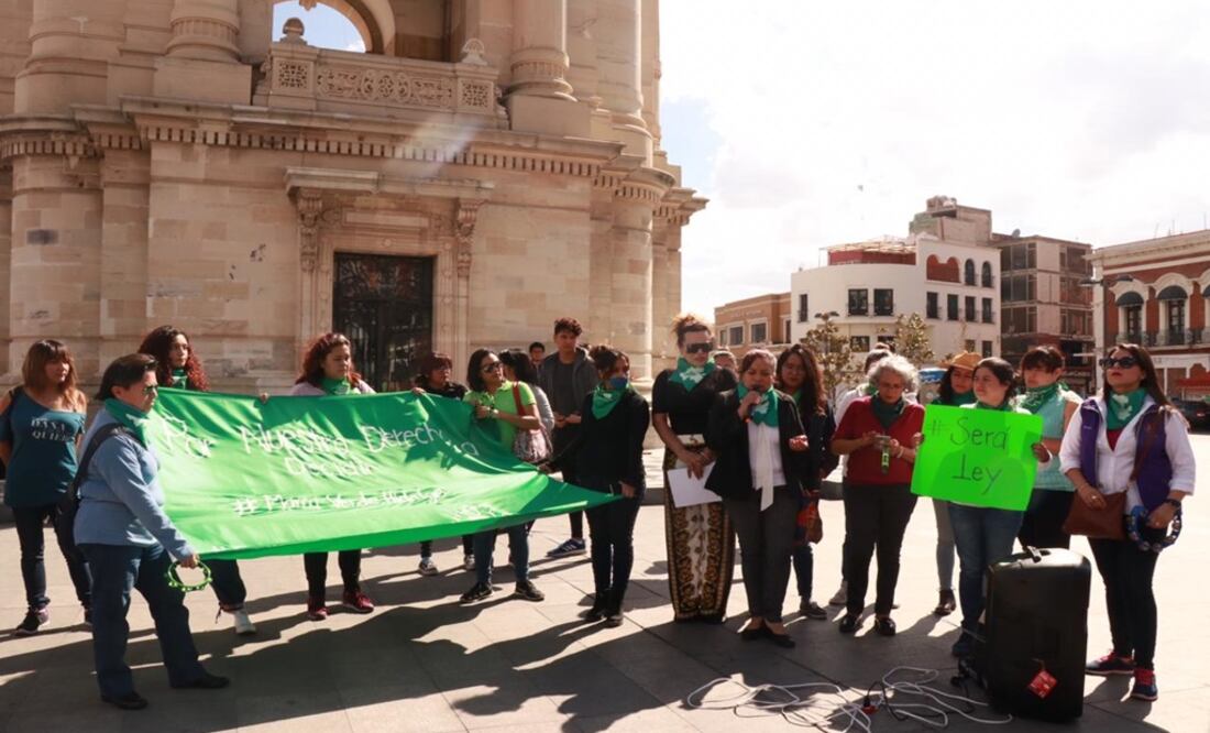 las integrantes del movimiento aseguran que este tipo de reformas limitan los derechos reproductivos de las mujeres. Foto: Especial