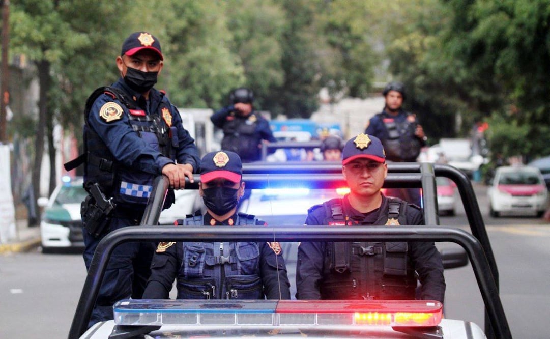Seguridad en la CDMX. Foto: EL UNIVERSAL