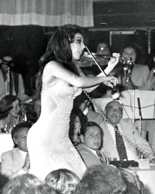 Olga Breeskin, apodada "Súper Olga", bailarina, conductora y actriz capitalina. Foto: Ramón Romero/Archivo EL UNIVERSAL.