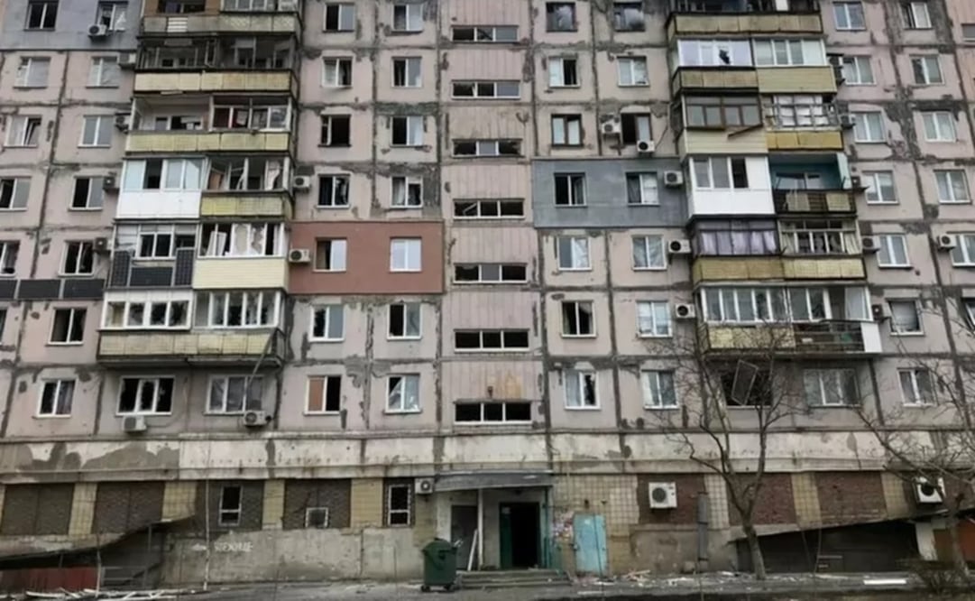 Mariúpol, una de las ciudades bombardeadas. Foto: BCC