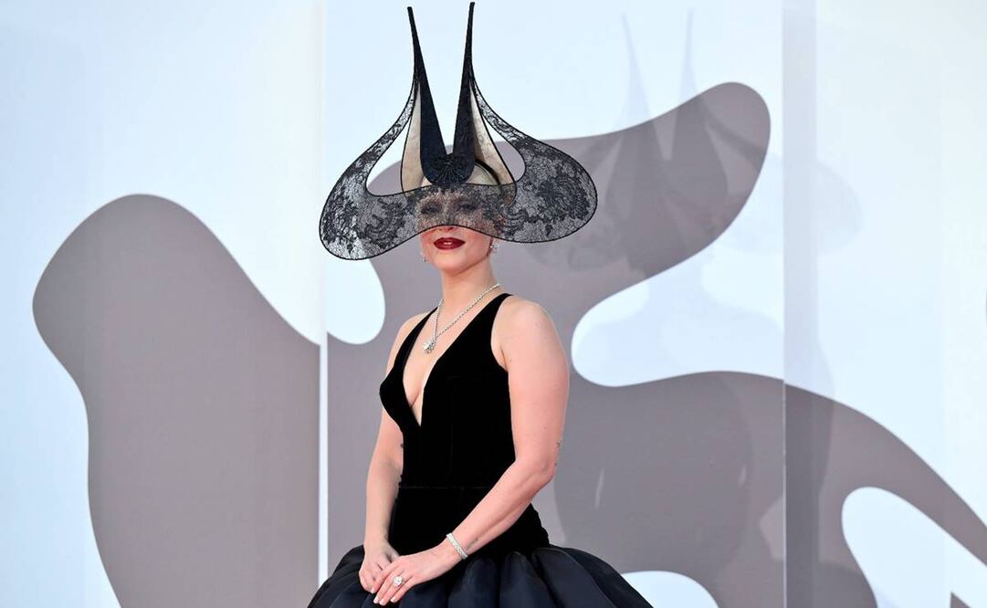Lady Gaga llega para el estreno de "Joker: Folie a Deux" en el 81º Festival Internacional de Cine de Venecia. Foto: EFE