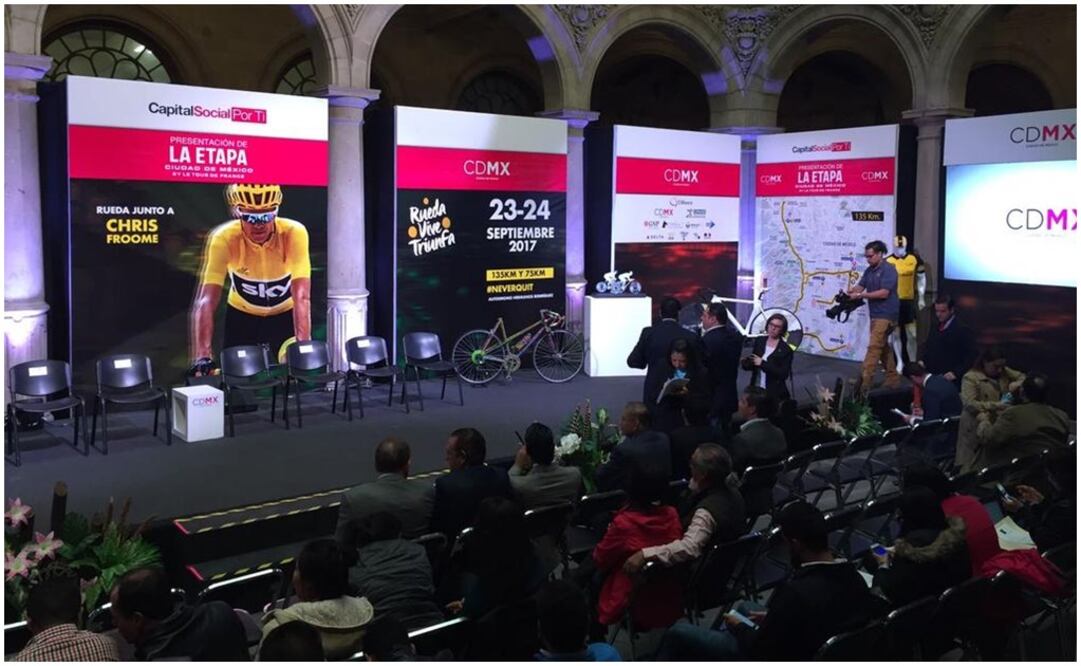 Twitter. La Etapa estaba planeada para celebrarse mañana