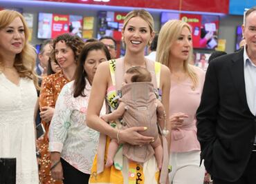 Mariana Rodríguez celebra apertura de lactario materno en Soriana de Nuevo León