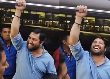Julión Álvarez "se chivea", pero canta a pasajeros en camión; video se viraliza
