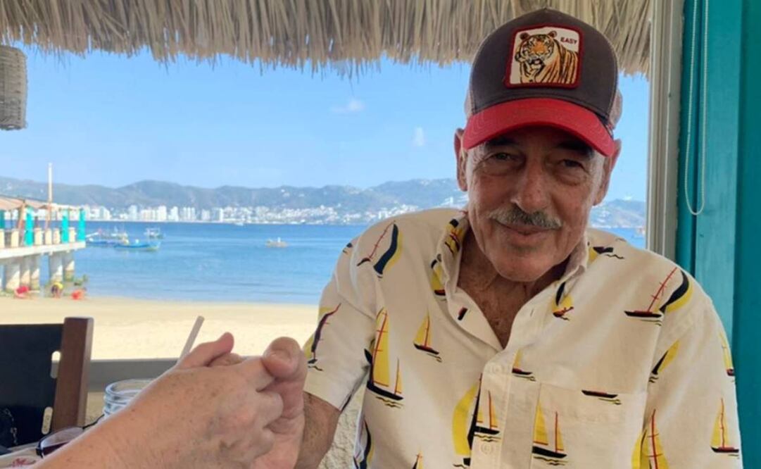 Vive en Acapulco, donde batalla contra la cirrosis. Foto: Instagram andresgarciatvoficial.