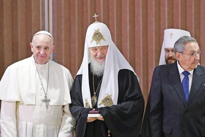 Líderes católico y ortodoxo, por diálogo interreligioso