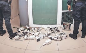Ubican y quitan 21 cámaras de video parásitas en la CDMX