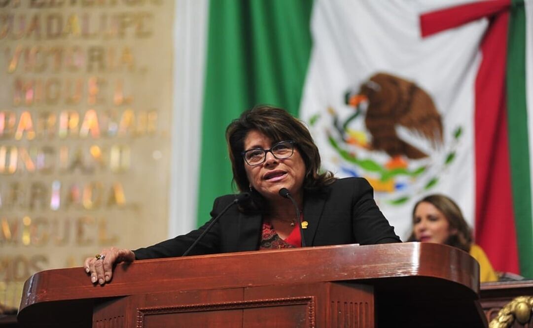 Martha Ávila Ventura, coordinadora de Morena en el Congreso de la Ciudad de México. Foto: Especial