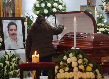 Velan a edil de Tlaxiaco en medio de fuerte dispositivo de seguridad