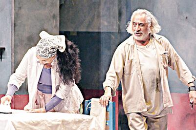 Rafael Inclán y María Rojo no caben en la misma obra