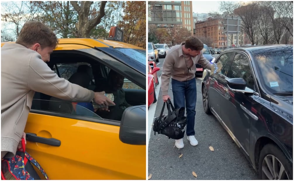 El creador de contenido repartió dinero a los conductores para alivianar la tensión del tráfico. Foto: Captura de pantalla