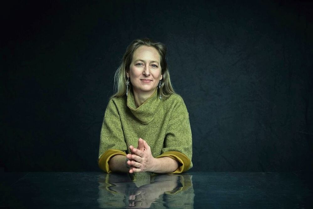 Antolina Ortiz ganó en 2024 el Premio Iberoamericano de Novela Ventosa-Arrufat y Fundación Elena Poniatowska por su libro Azul humo. Crédito: DAMIAN SIQUEIROS