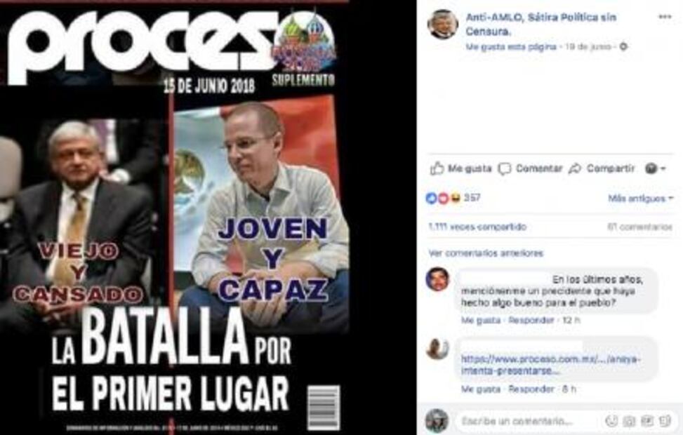 Verificado 2018: Desde políticos hasta la prensa, víctimas de Photoshop