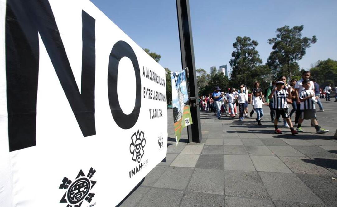 Los trabajadores del INBA e INAH buscan que se beneficie “la cultura en México, el patrimonio cultural y el respeto a los derechos de los trabajadores”. FOTO: Archivo.