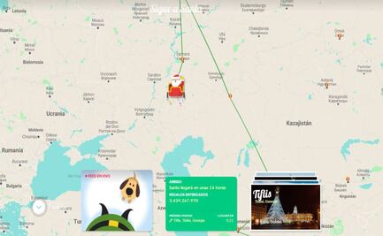 Santa Tracker: mira dónde está entregando regalos