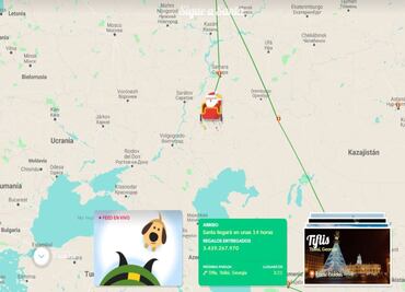 Santa Tracker: mira dónde está entregando regalos