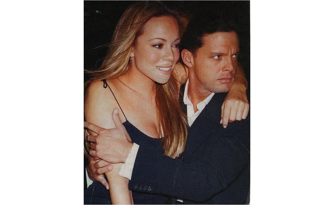 Mariah Carey y Luis Miguel. Foto: Archivo  