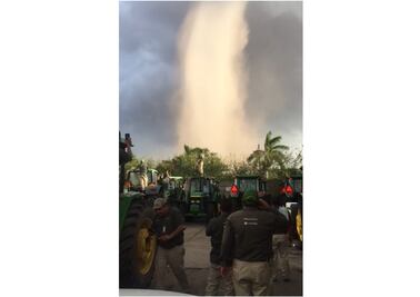 Sorprende en Sinaloa fenómeno similar a un tornado
