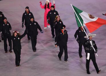 Al estilo mariachi, México se presenta en Pyeongchang