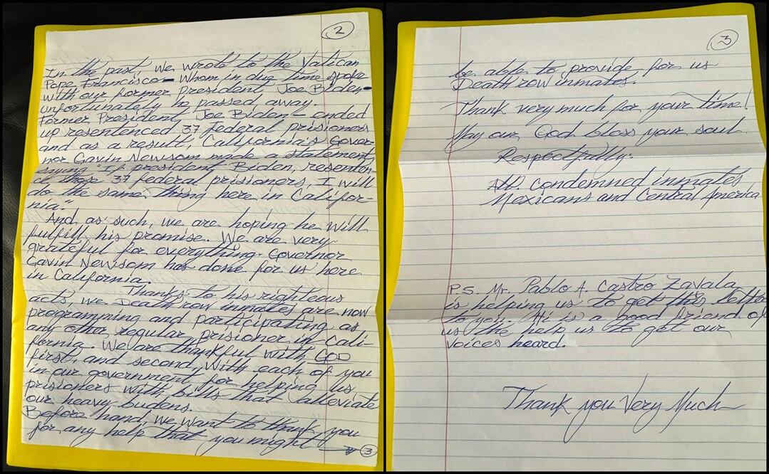 Víctor Miranda envió una carta al senador estadounidense Alex Padilla para solicitar su apoyo en la revisión del estado procesal . Foto: Especial