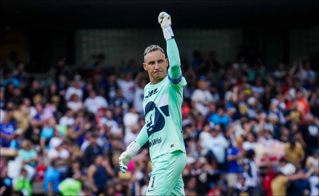 Keylor Navas sorprendió al aceptar que le gustaría retirarse en Pumas: “Me siento en casa, estoy muy contento” / FOTO: Imago7